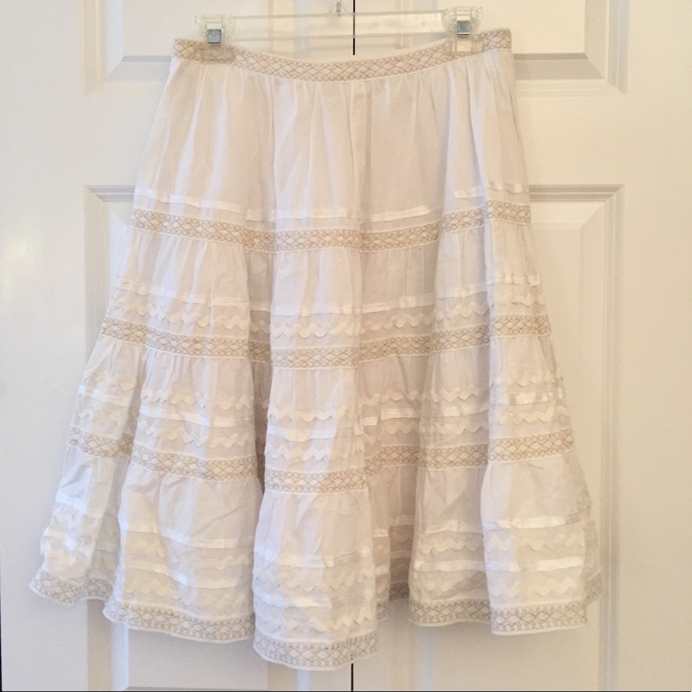 Bloomingdales Aqua Skirt